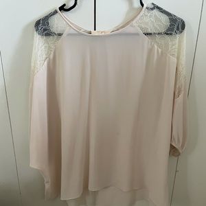 Lace 3/4 Sleeve Blouse